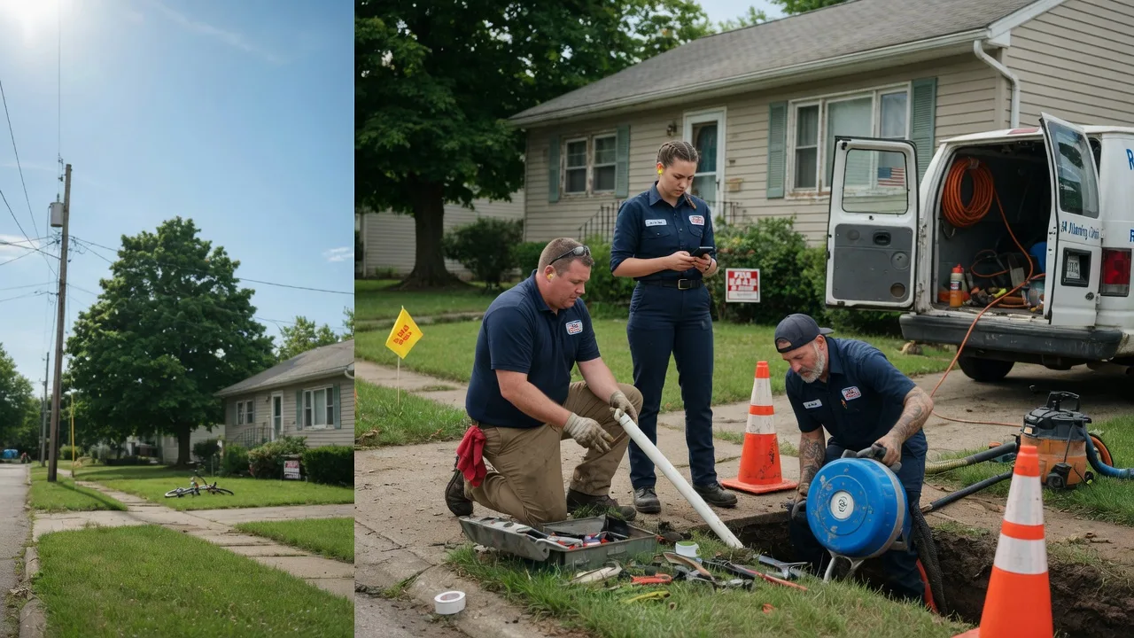 Sewer Line Repair in Saint David, IL near me